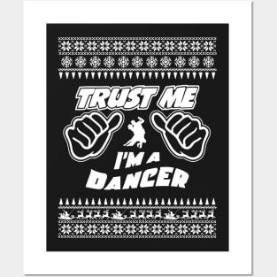 Trust me, i’m a DANCER – Merry Christmas Posters and Art